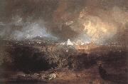 Joseph Mallord William Turner Fifth tragedy of Egypt oil